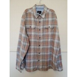 Marmot Jasper Flannel Shirt XXL Plaid Outdoor‎ Lightweight Performance UPF 50